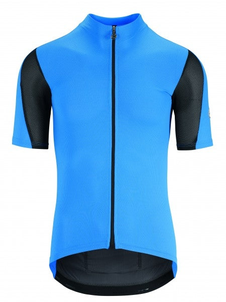 Assos rally fietsshirt met korte mouwen corfu blauw
