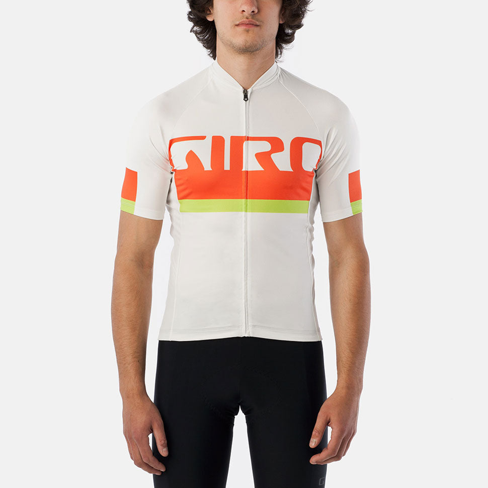GIRO Chrono Expert Jersey Logo Flame Orange