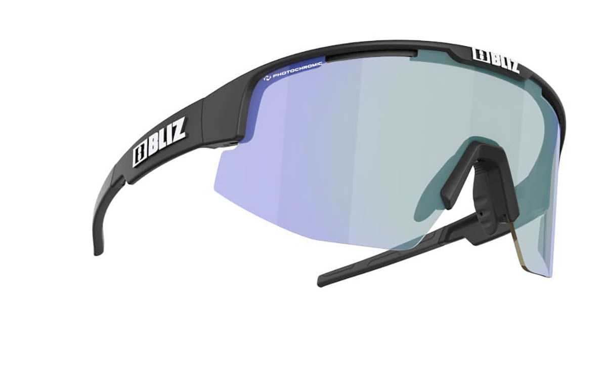 Bliz Matrix Nano Optics Bril Matt Black - Brown W Blue Multi Photochromic