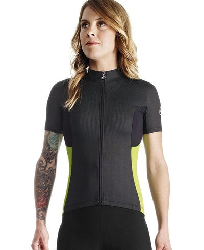 ASSOS Lady Jersey SS Rally Trekking Evo 7 Green + NS Skinfoil