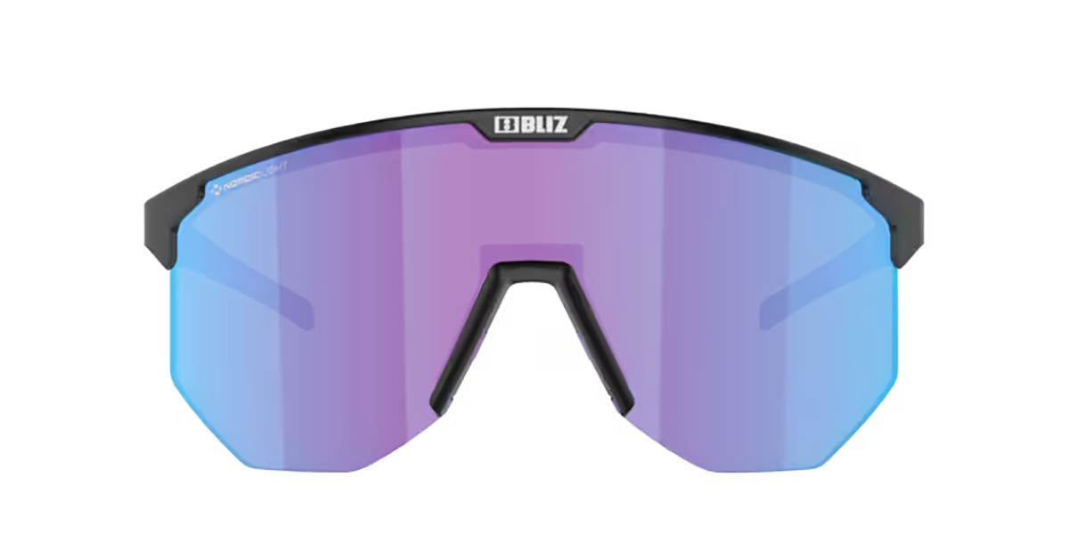Bliz Hero Bril Matte Black Frame Nano Optics Begonia with Blue Multi Lens