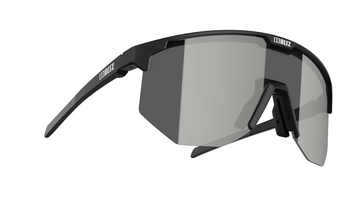 Bliz Hero Small Bril Matt Black with Smoke Silver Mirror Lens