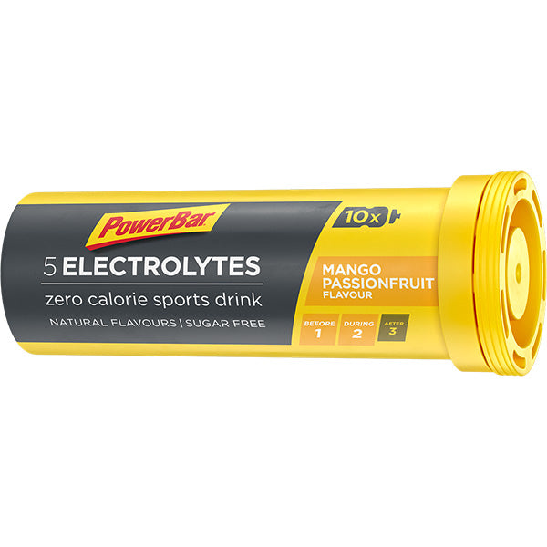 Powerbar electrolyte tabs mango passionfruit (10 stuks)