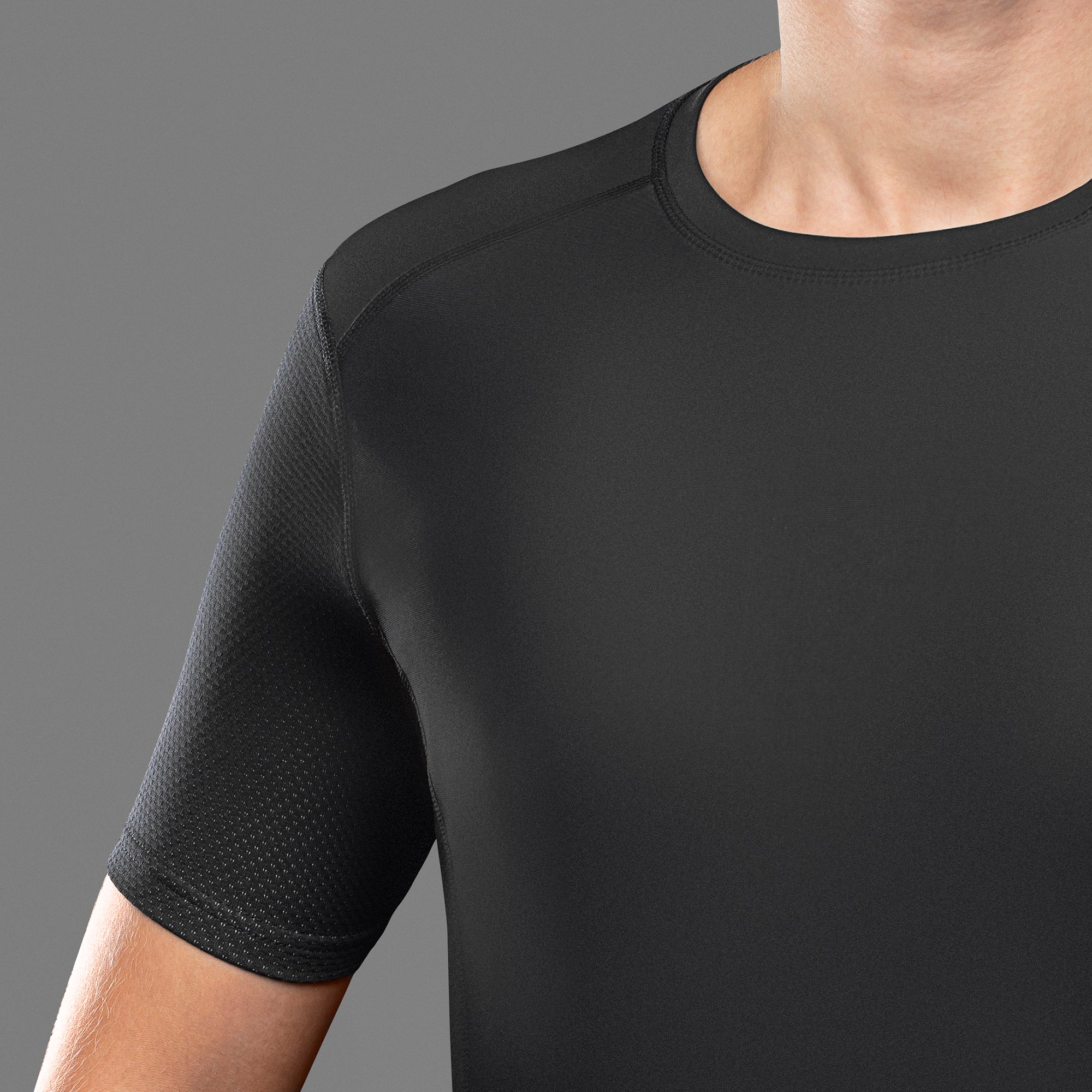 GripGrab windbreaking ondershirt met korte mouwen zwart