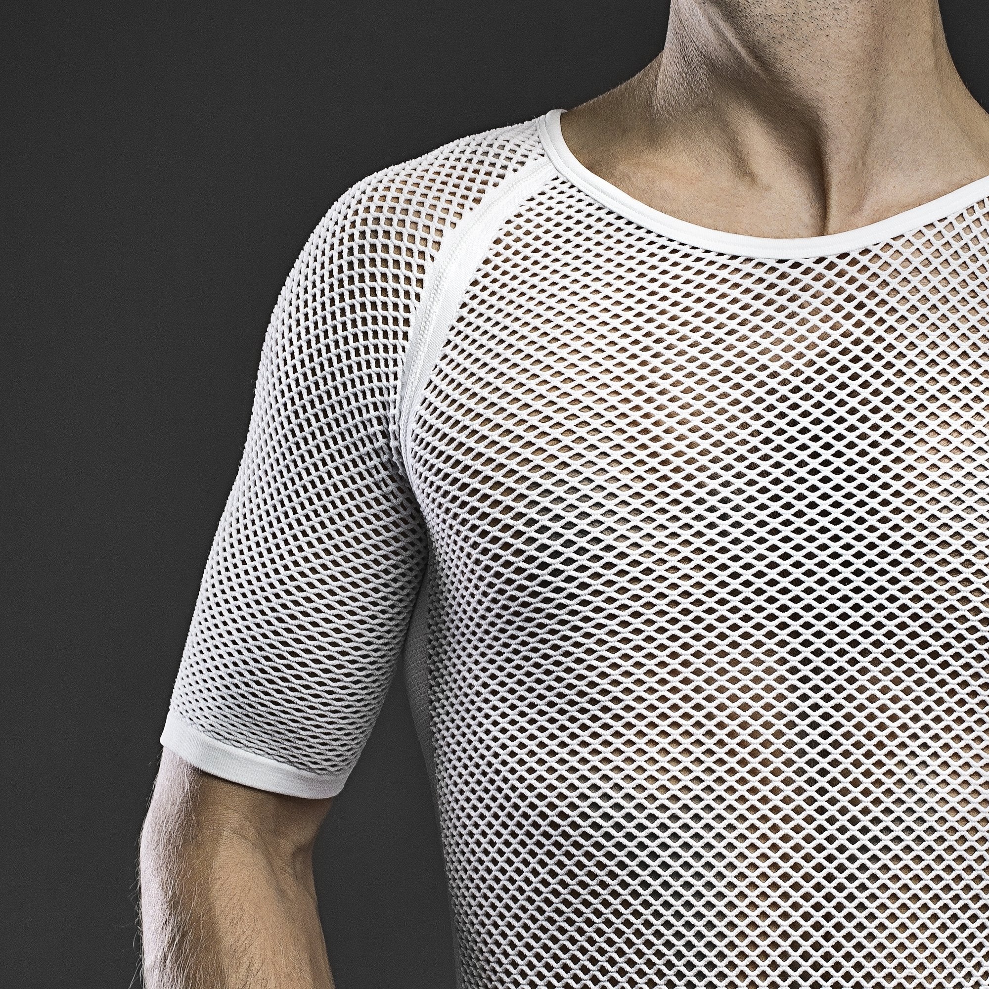 GripGrab 3-season ondershirt met korte mouwen wit