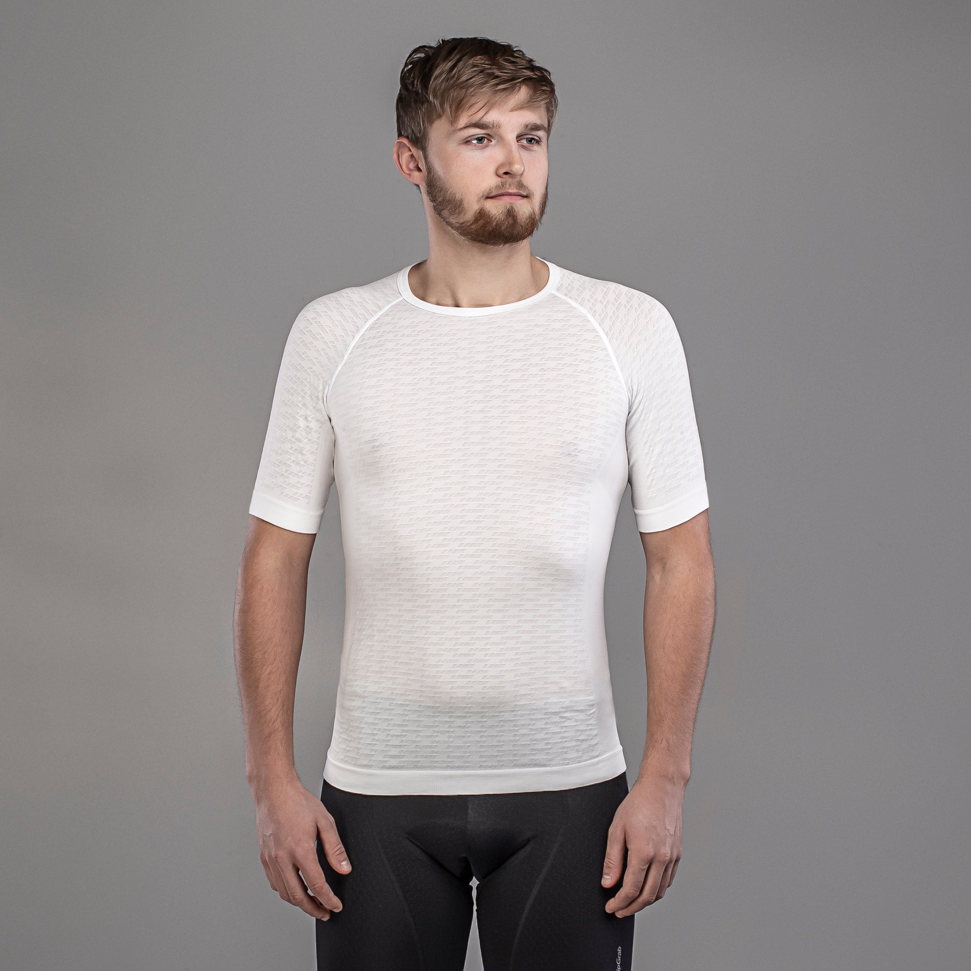 GripGrab expert seamless lightweight ondershirt met korte mouwen wit