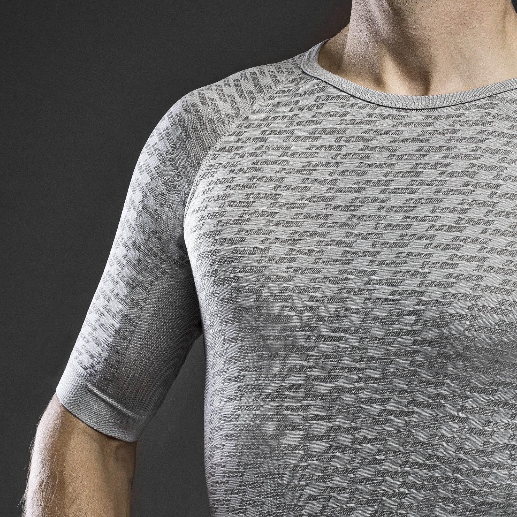 GripGrab expert seamless lightweight ondershirt met korte mouwen grijs