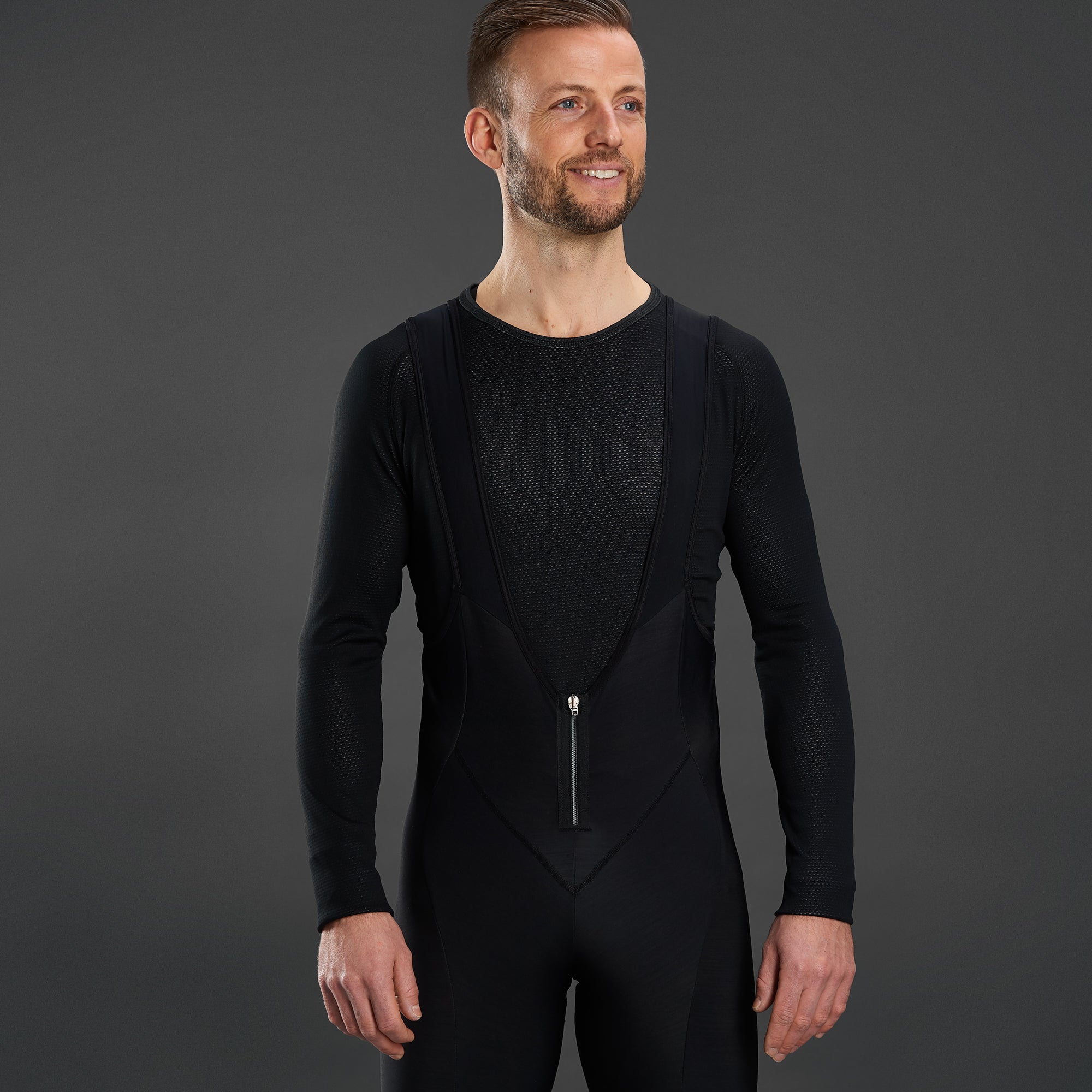 GripGrab ride thermal ondershirt met lange mouwen zwart
