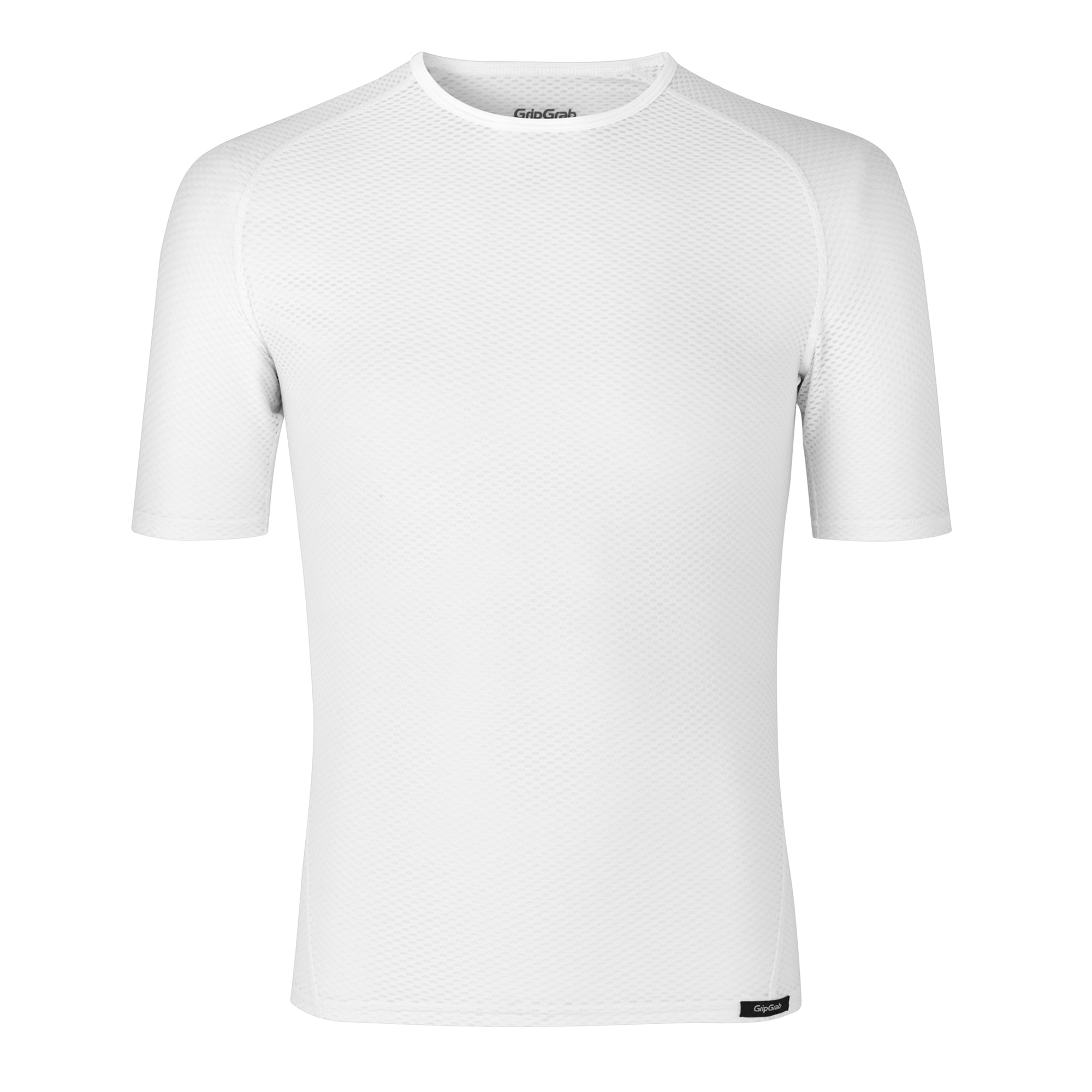GripGrab ultralight mesh ondershirt met korte mouwen wit