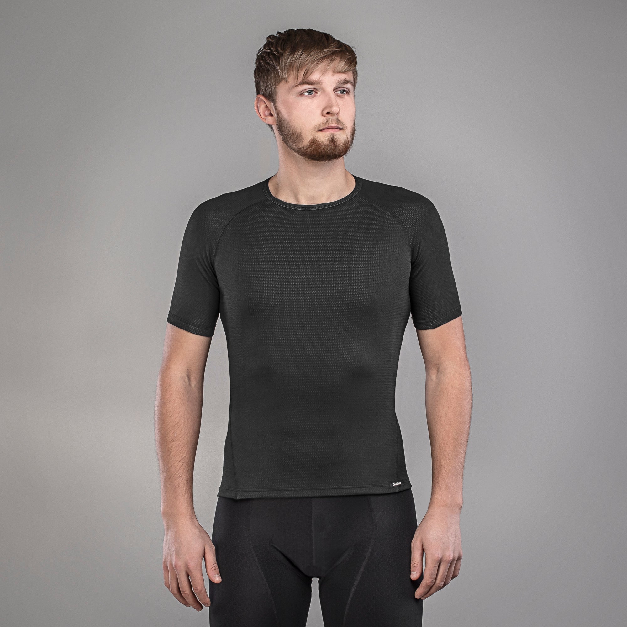 GripGrab ride thermal ondershirt met korte mouwen zwart
