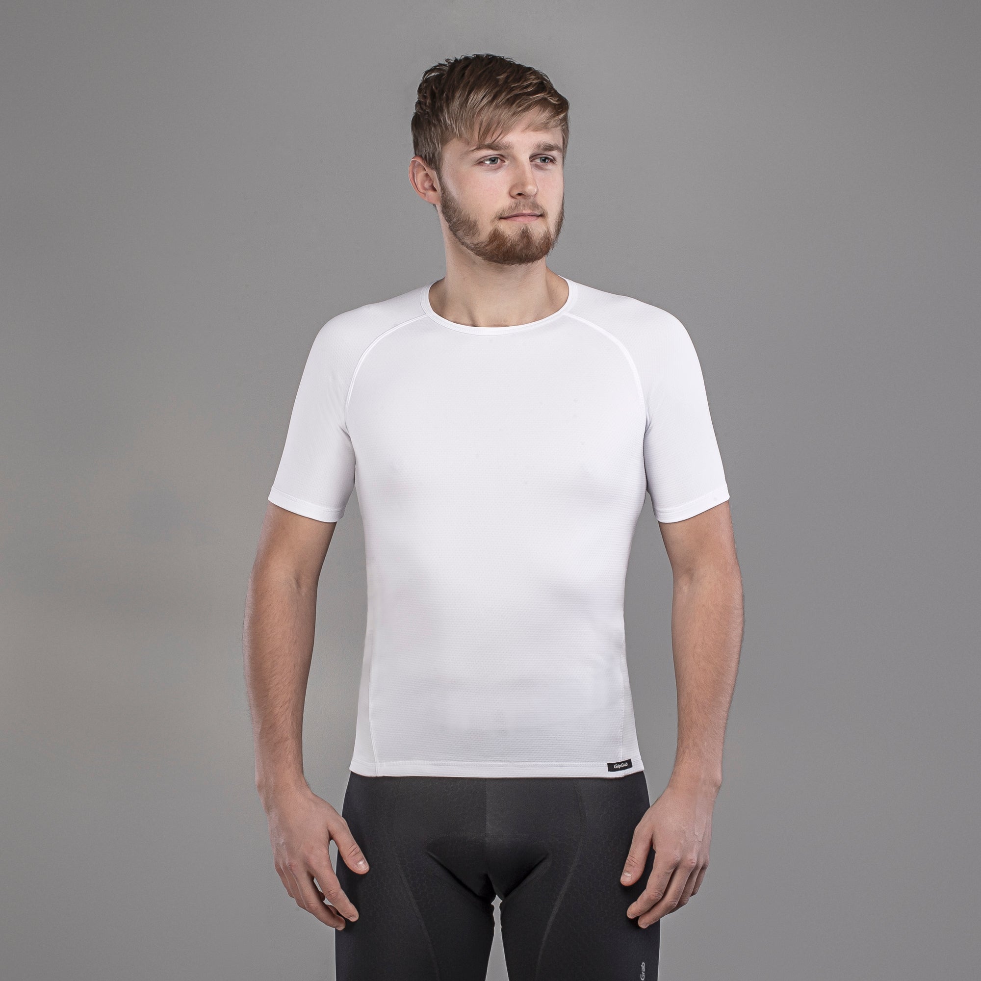 GripGrab ride thermal ondershirt met korte mouwen wit