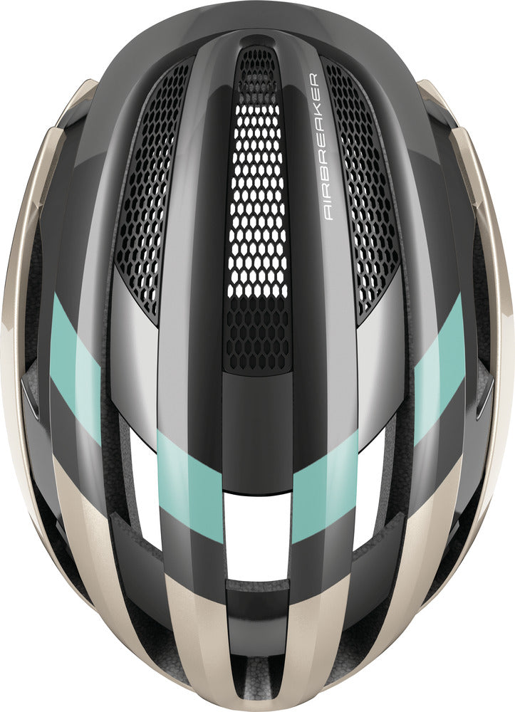 Abus Airbreaker Fietshelm Champagne Gold