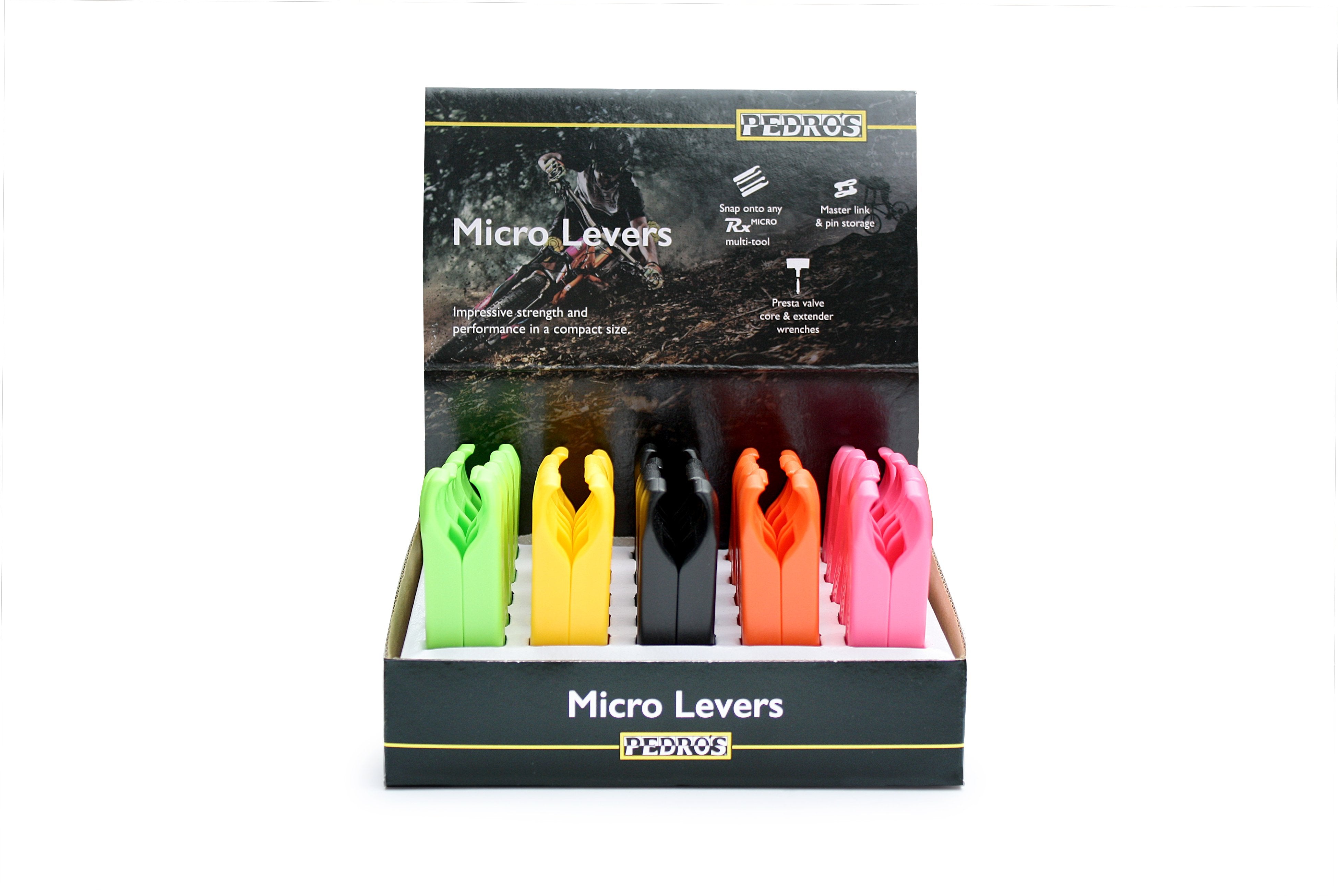 Pedros micro bandenlichters geel