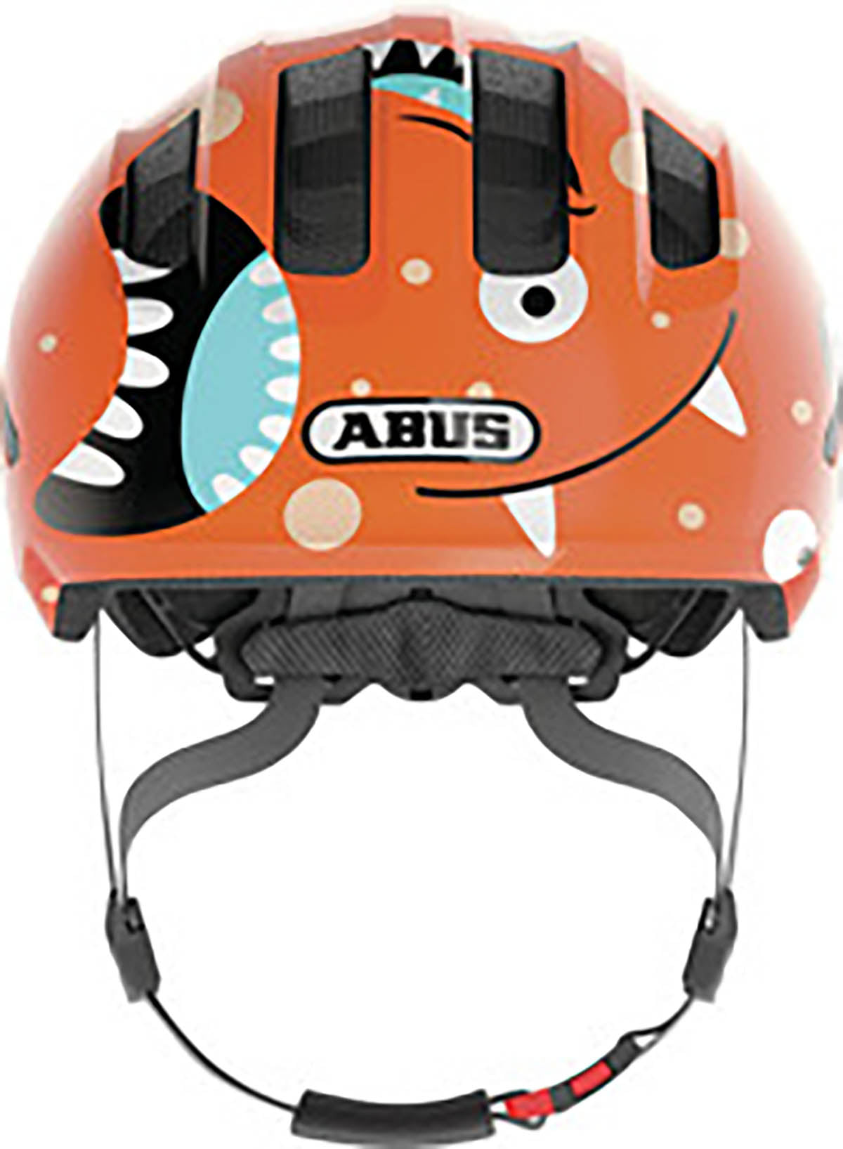 Abus Kinderhelm Smiley 3.0 Orange Monster
