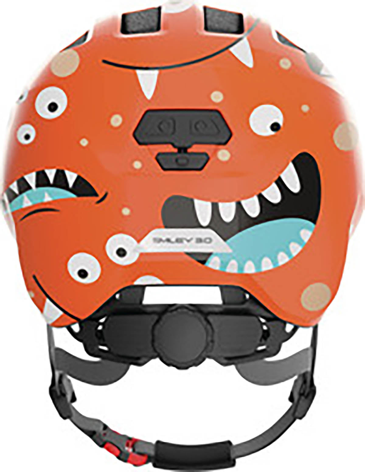 Abus Kinderhelm Smiley 3.0 Orange Monster