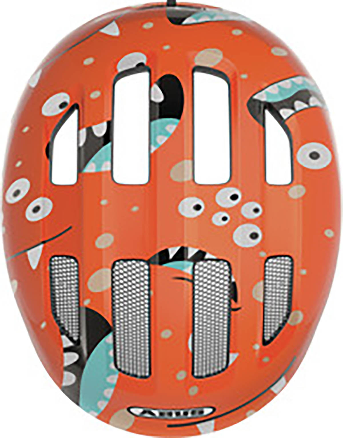 Abus Kinderhelm Smiley 3.0 Orange Monster