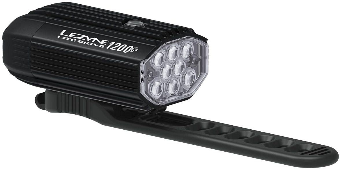 Lezyne Lite Drive 1200+ Front Satin Black Voorlicht