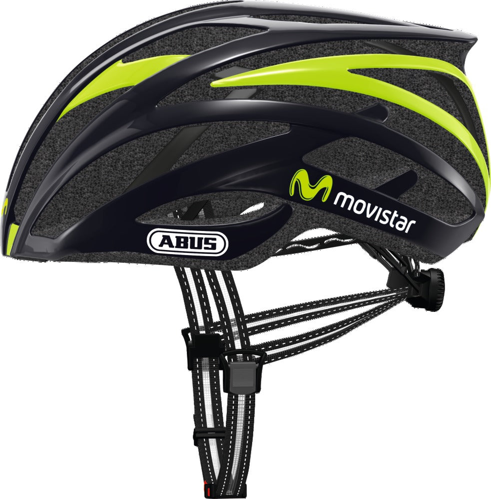 Abus Tec-tical pro v2 fietshelm Movistar team