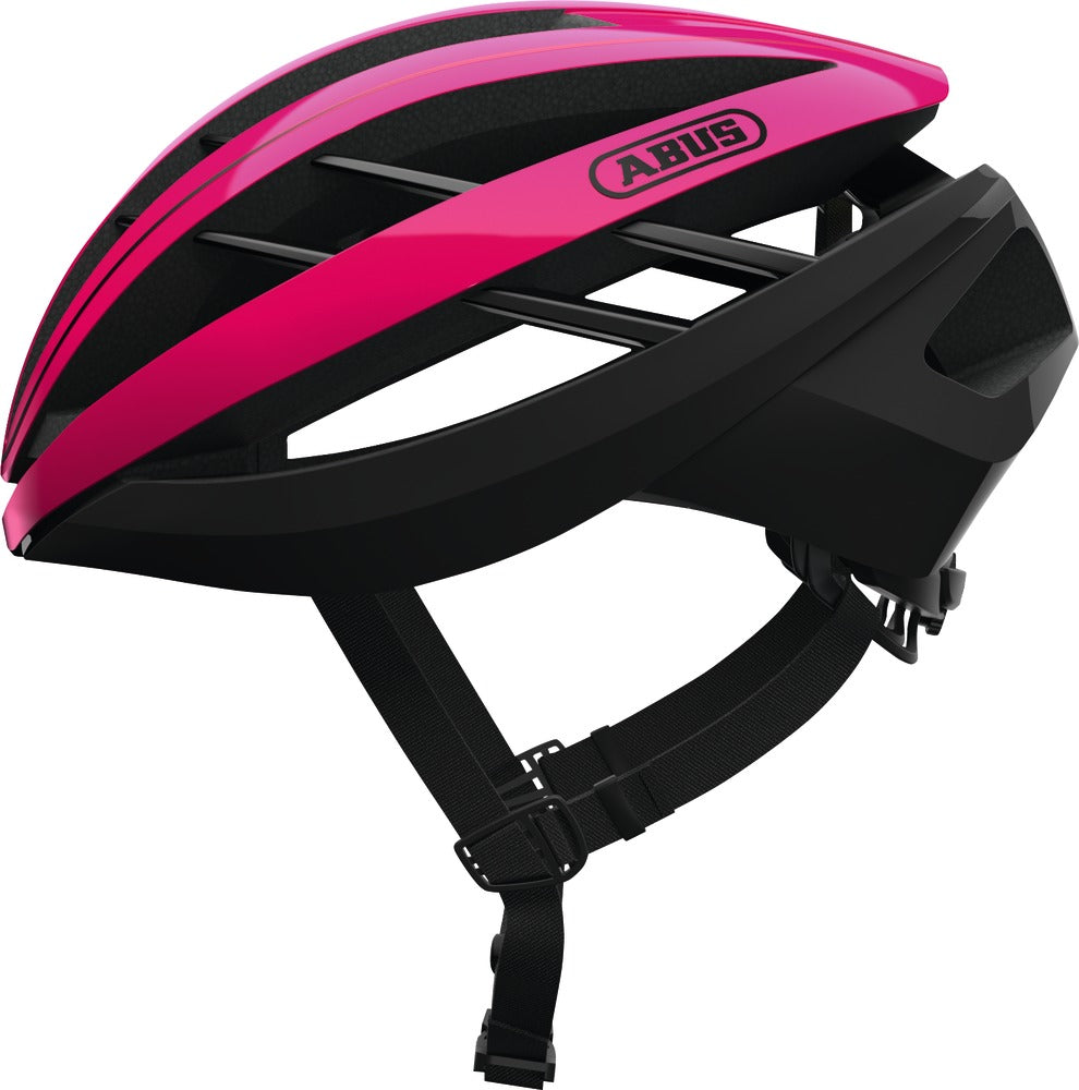 Abus aventor fietshelm fuchsia roze