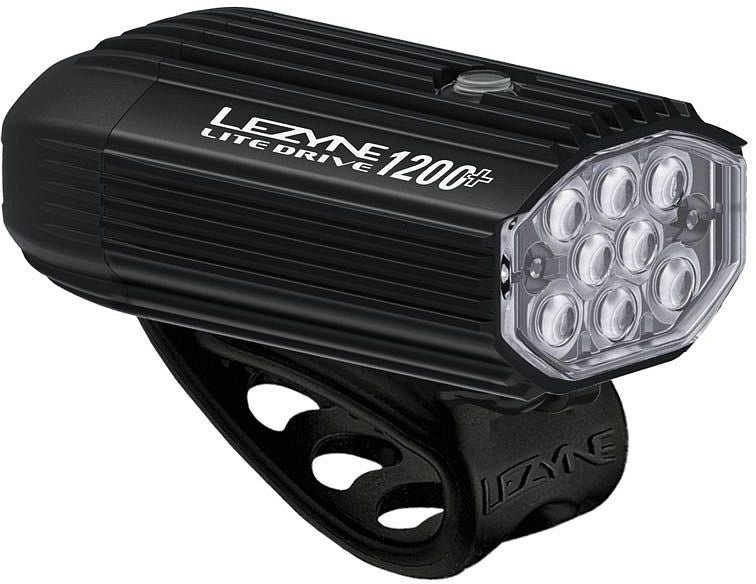 Lezyne Lite Drive 1200+ Front Satin Black Voorlicht