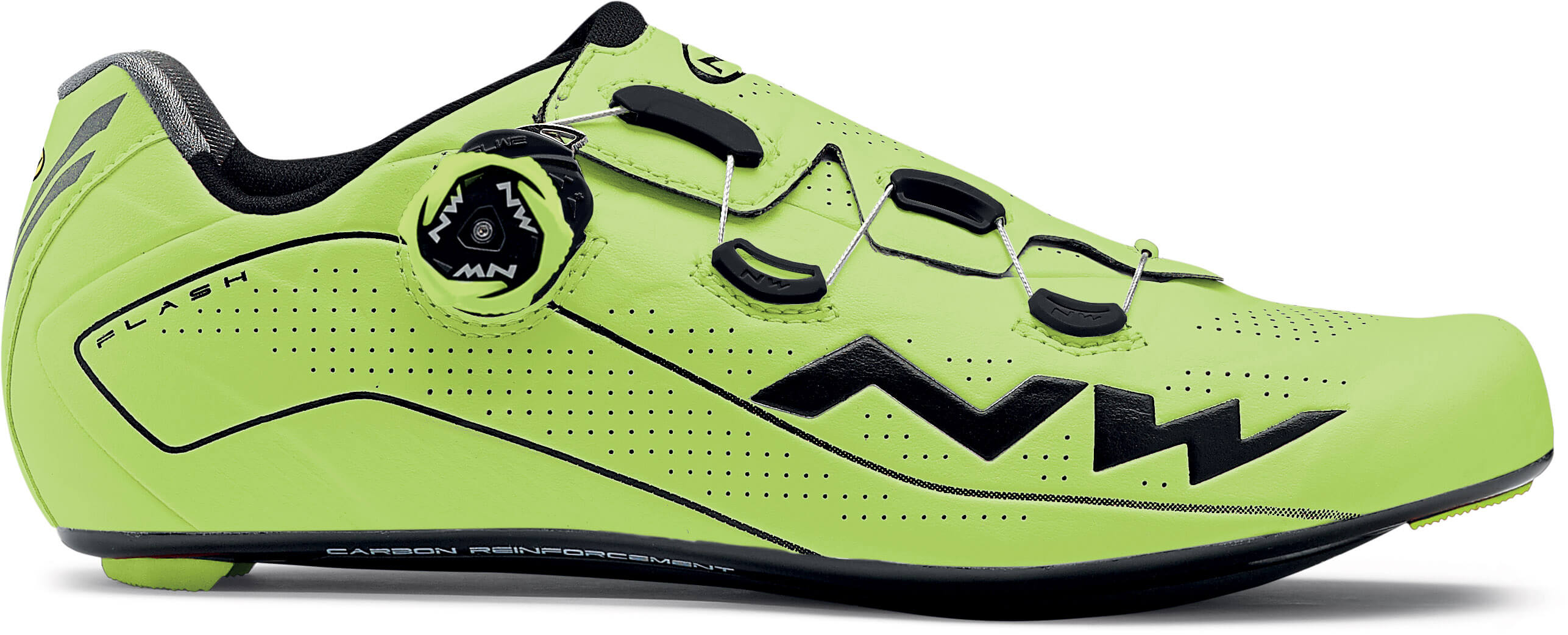 Northwave Flash Race Fietsschoen fluo geel zwart