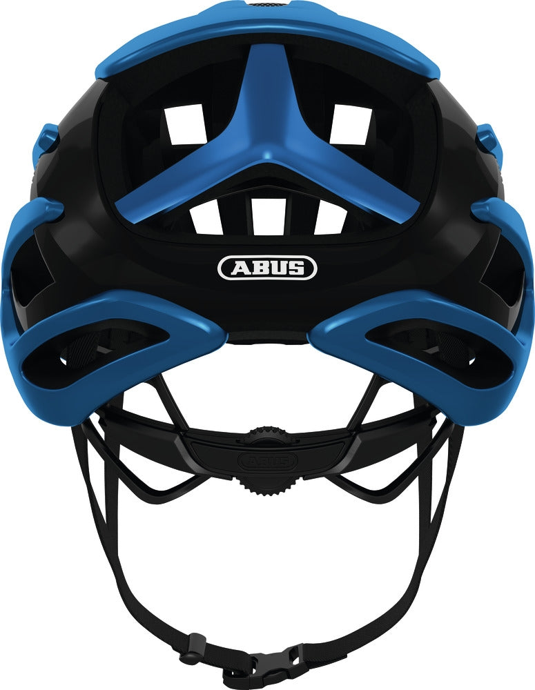 Abus airbreaker fietshelm steel blauw