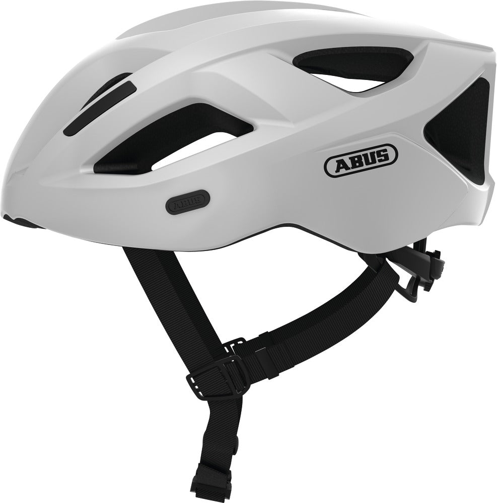 Abus aduro 2.1 fietshelm polar wit