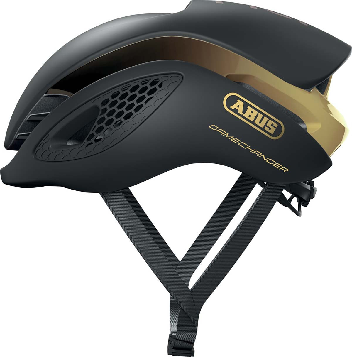 Abus Gamechanger Fietshelm Black Gold