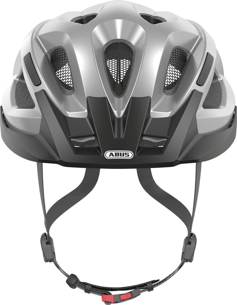 Abus Aduro 2.0 Fietshelm Glare Silver