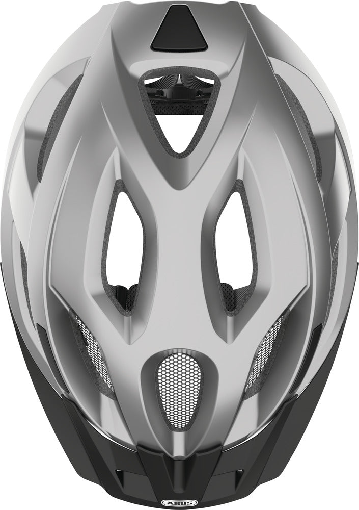 Abus Aduro 2.0 Fietshelm Glare Silver