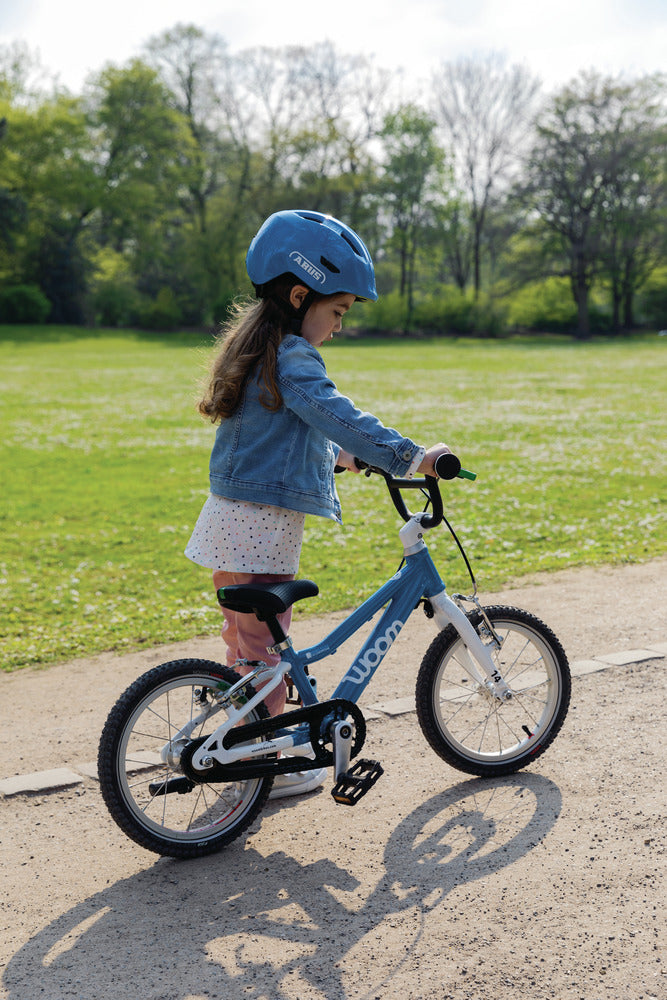 Abus Kinderhelm Smiley 3.0 Grey Police