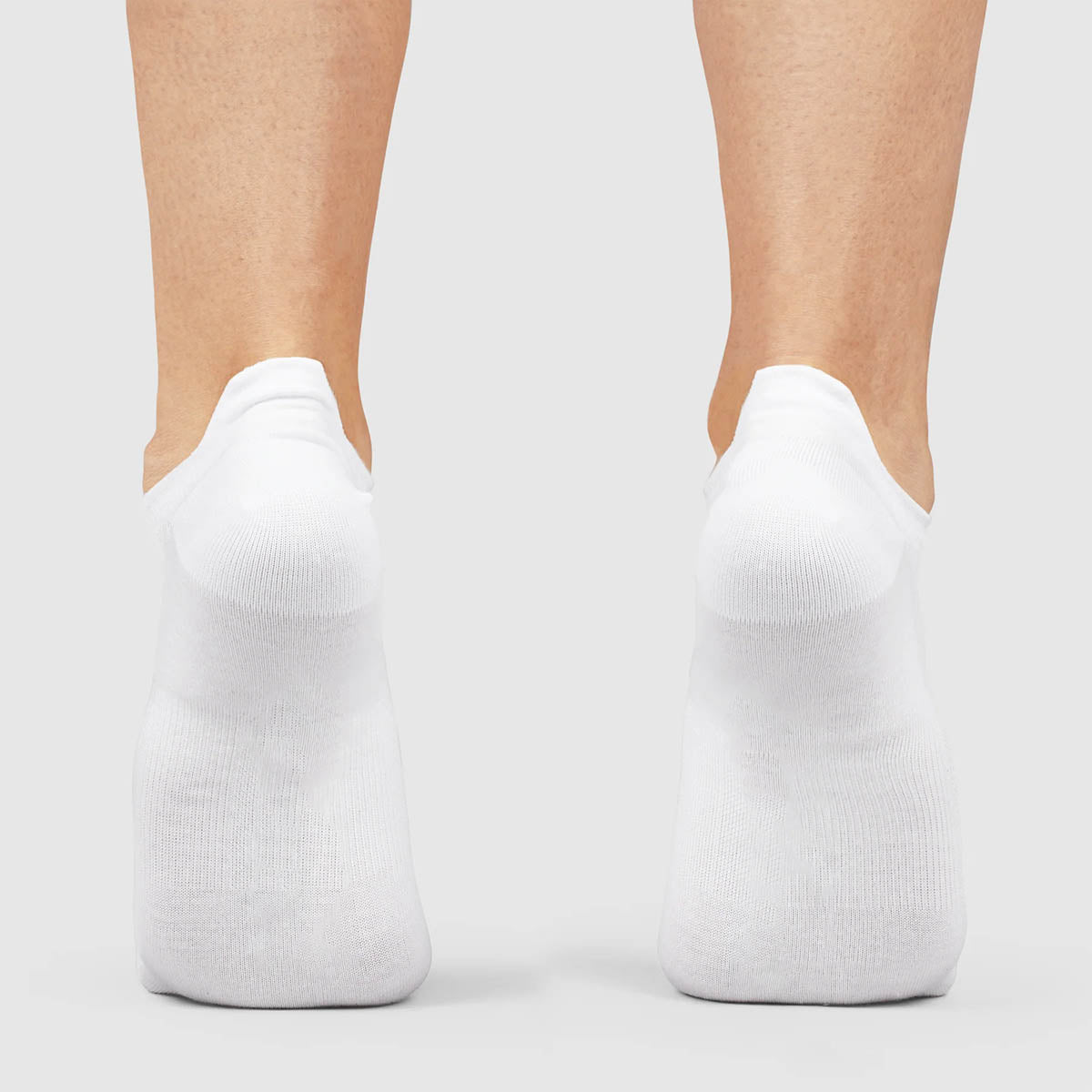 GripGrab Cycling Sock No Show White 3-pack