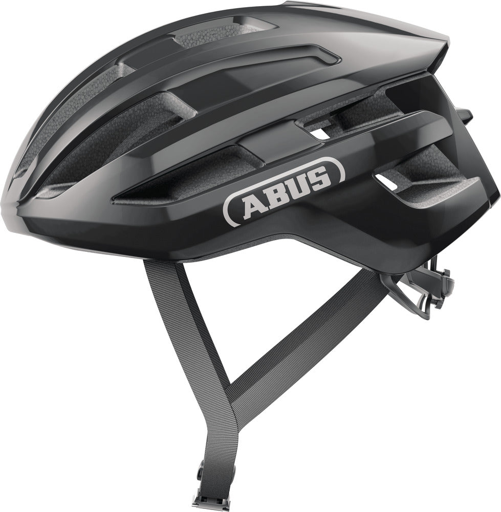 ABUS Powerdome Fietshelm Shiny Black