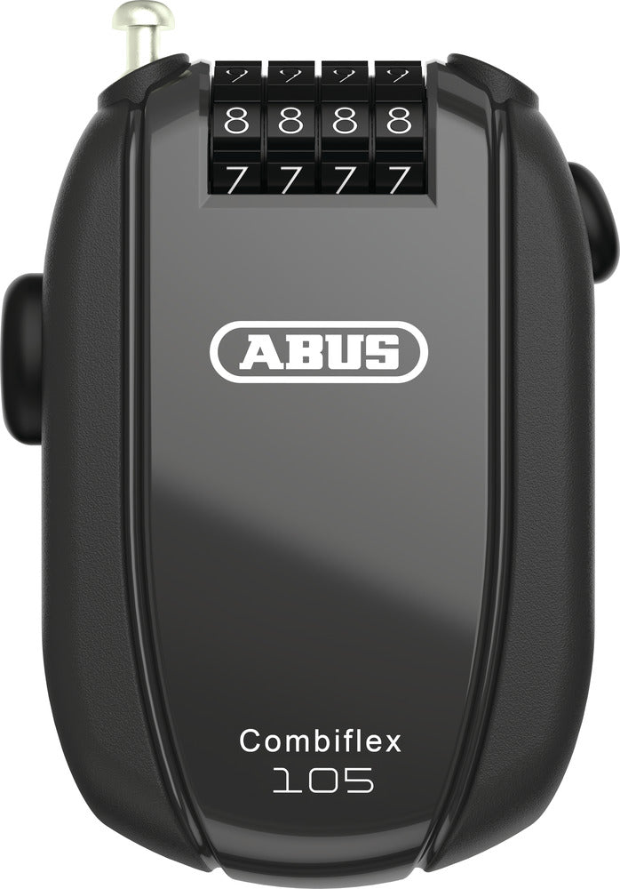 Abus Combiflex rest 105 Zwart + Chrome