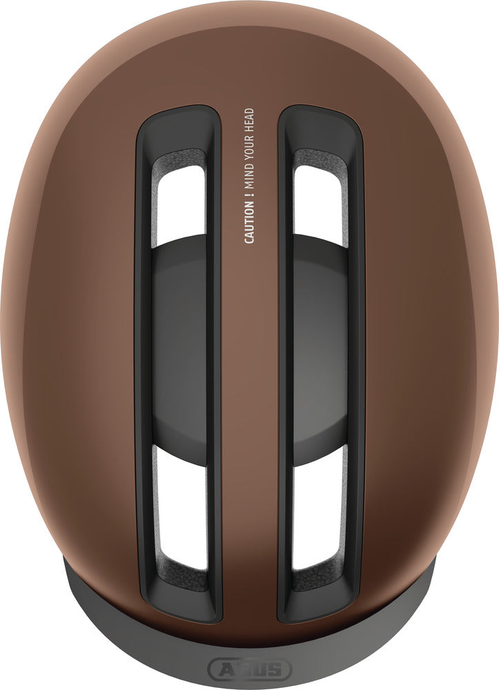 Abus Hud-Y Fietshelm Metallic Copper