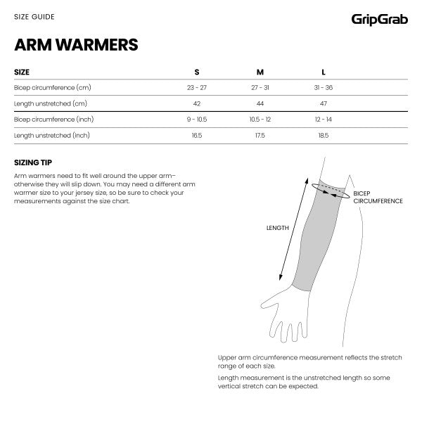 GripGrab UPF 50+ UV Protect Arm sleeves