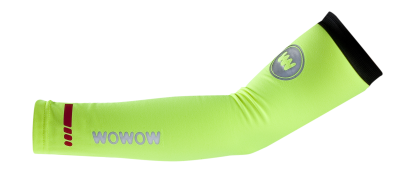 Raceviz artic armstukken fluo geel