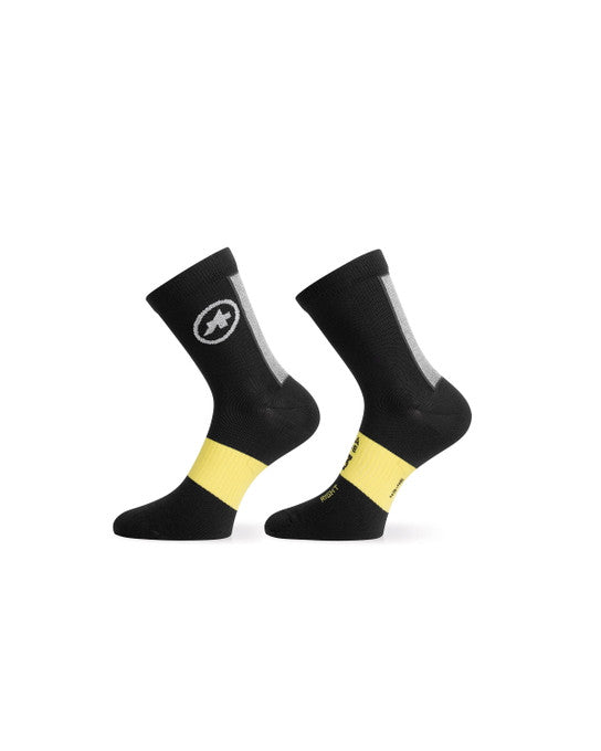 Assos spring/fall fietssokken blackseries zwart