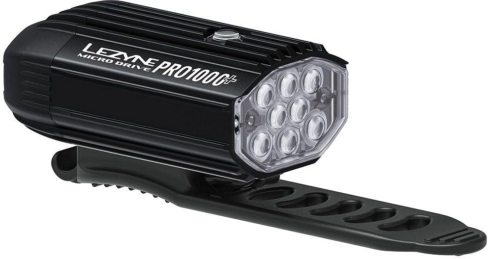 Lezyne Micro Drive Pro 1000+ Satin Black Voorlicht
