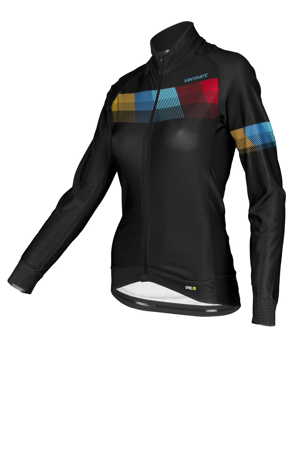 Vermarc chroma pr.r dames fietsshirt met lange mouwen zwart