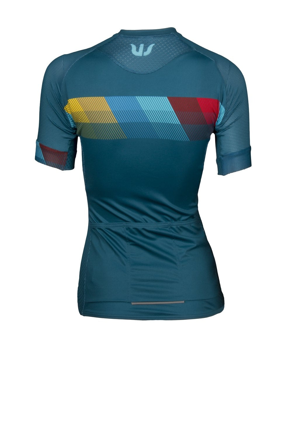 Vermarc chroma pr.r summer dames fietsshirt met korte mouwen petrol