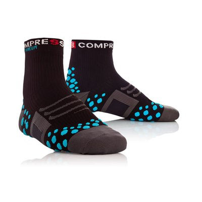 COMPRESSPORT Bike Socks High Black Blue