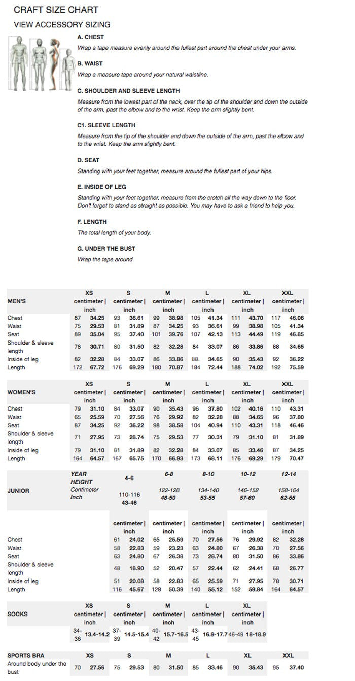 Craft Adv Hydro Bootie - Black