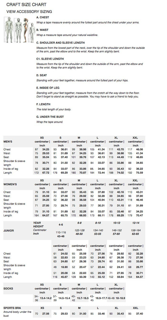 Craft Essence Shorts M - Black/Silver