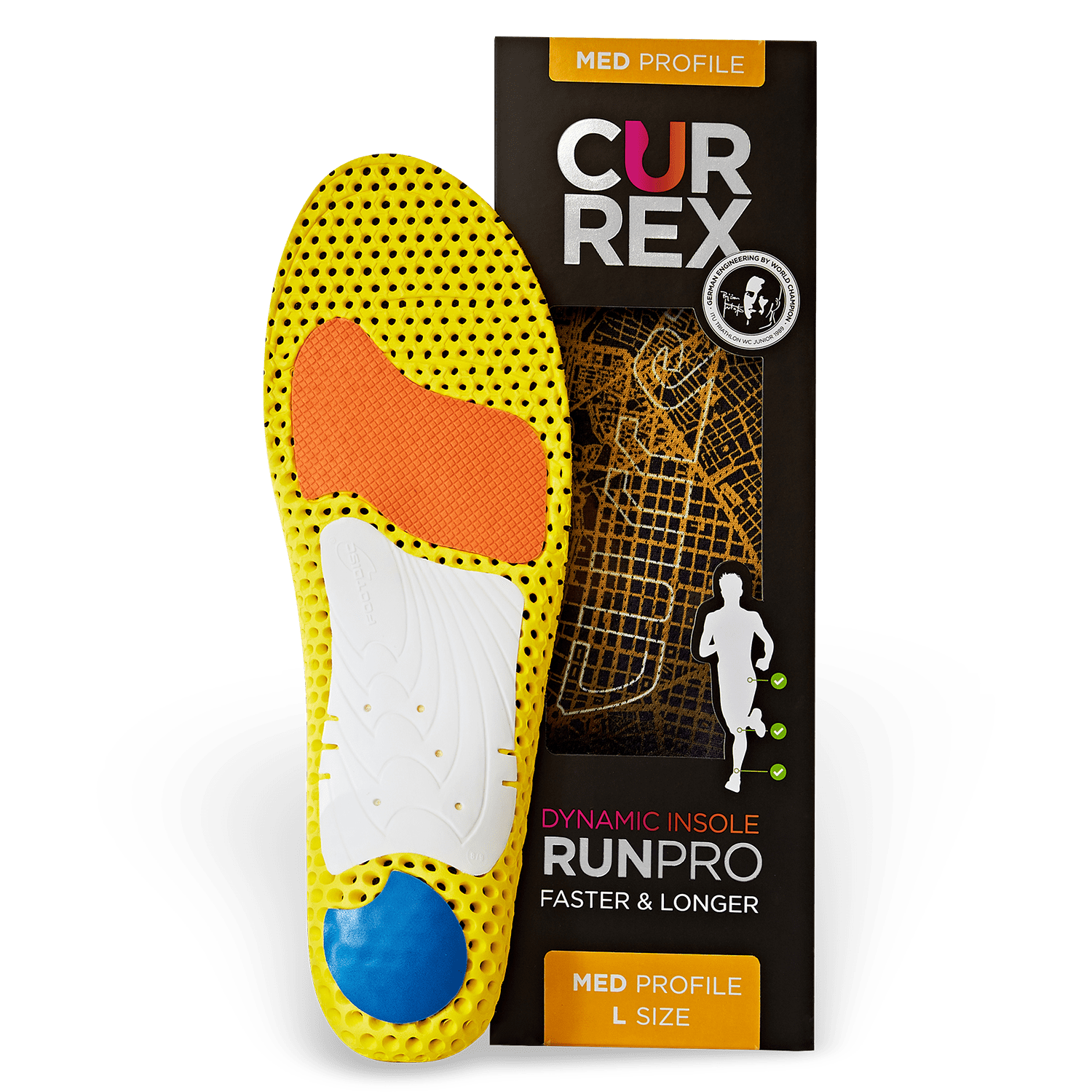 Currexsole runpro medium steunzolen