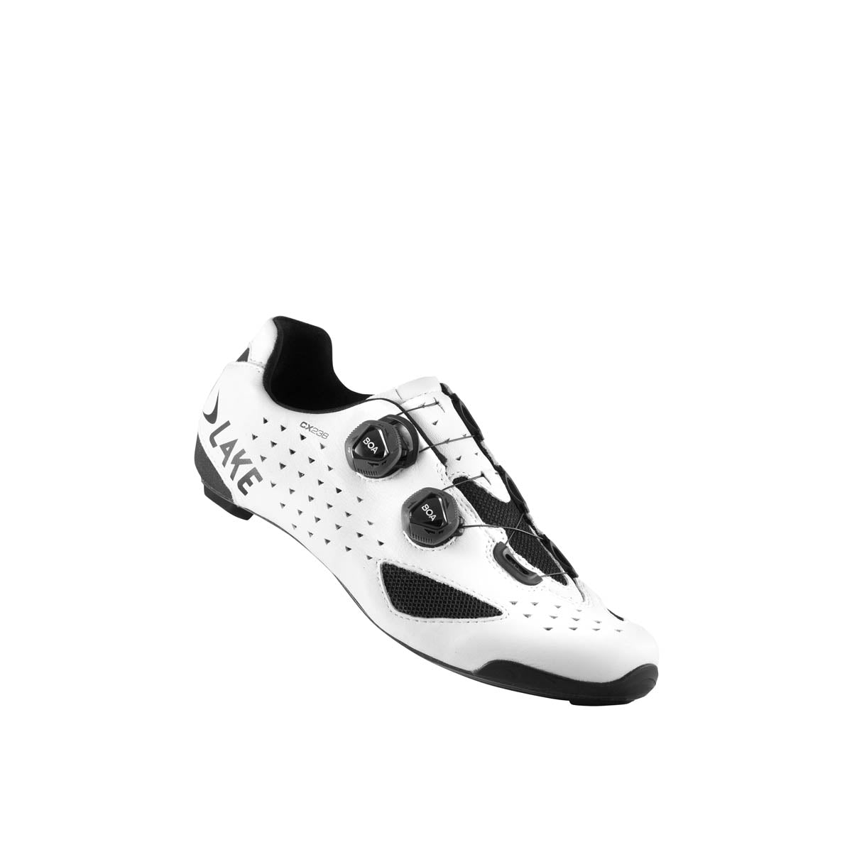 Lake CX238 Fietsschoen Race White/ White