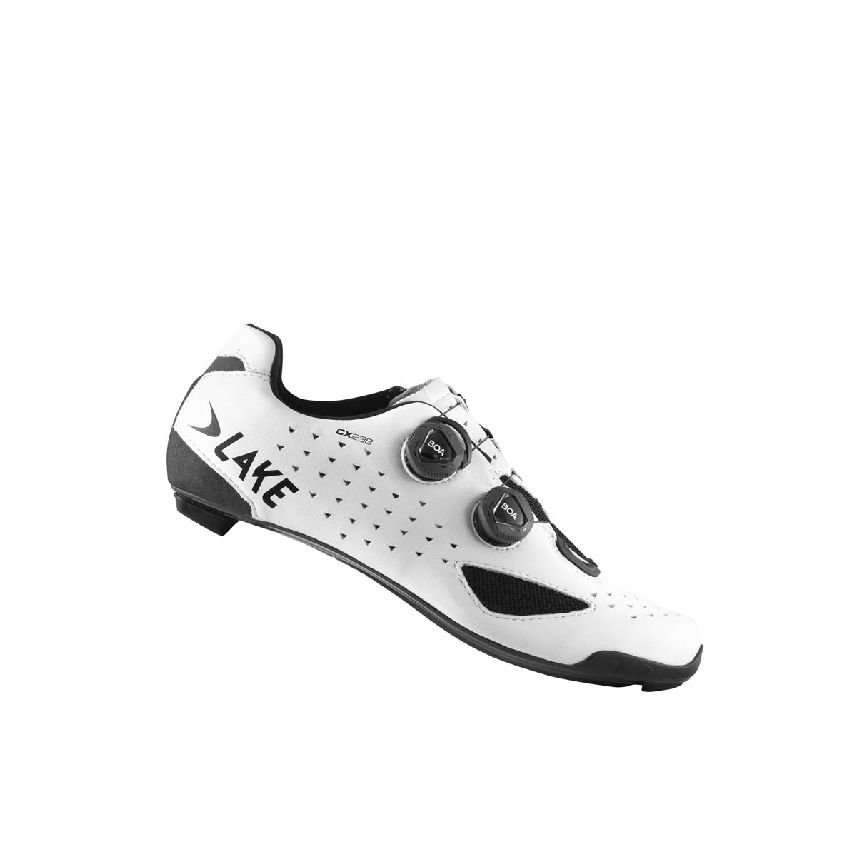 Lake CX238 Fietsschoen Race White/ White