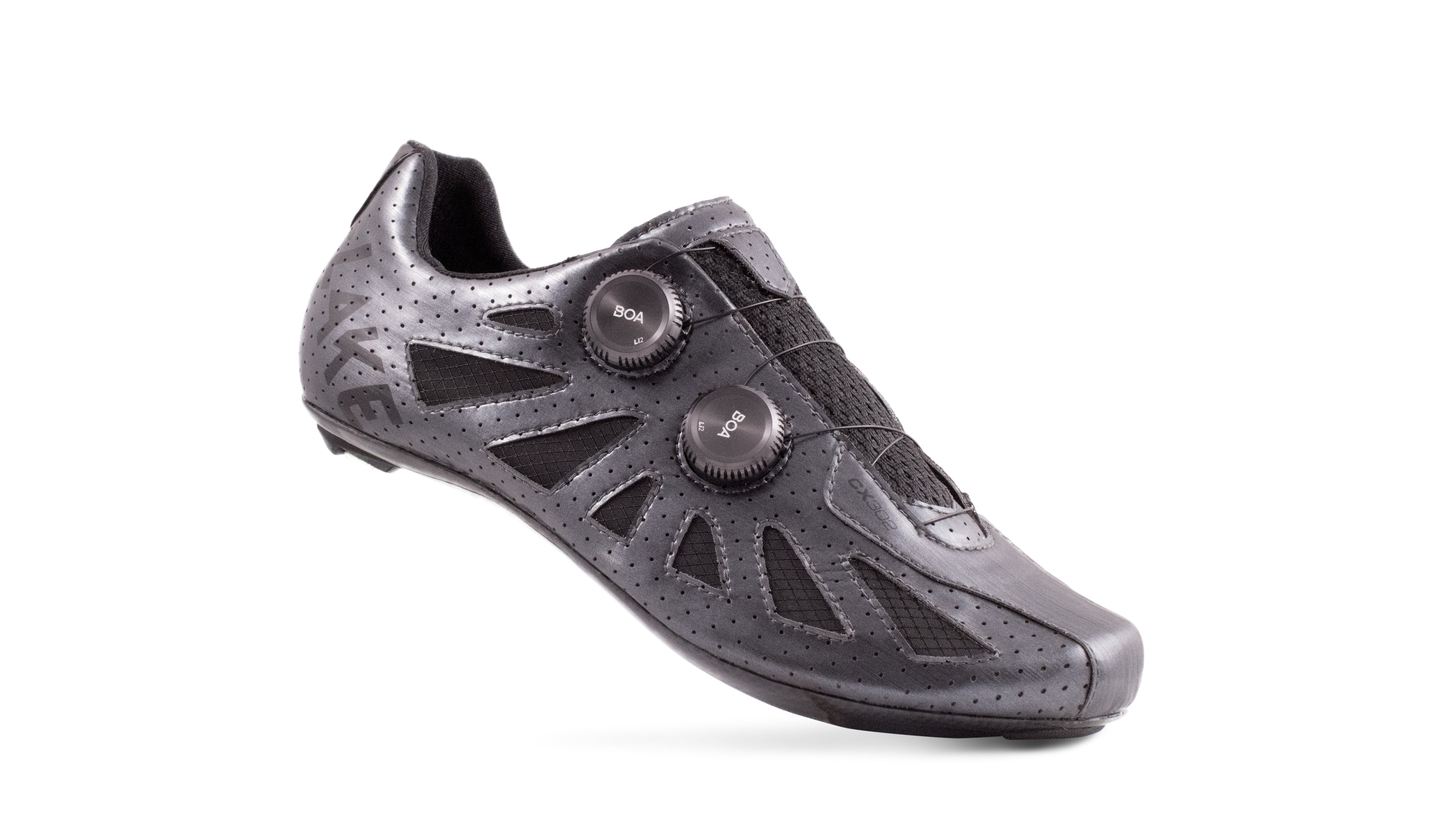 Lake CX302 Fietsschoen Race Metal/ Black