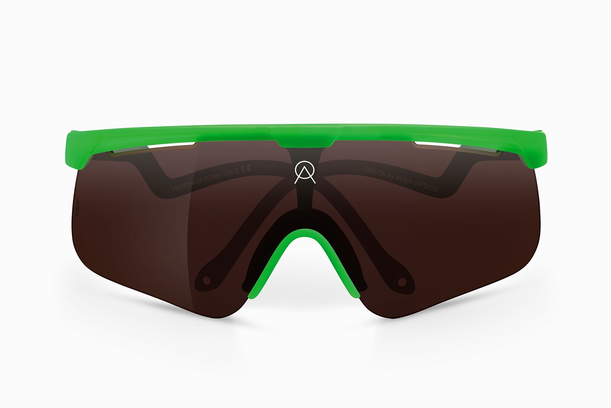 Alba Optics delta candy fietsbril groen - vzum pou lens