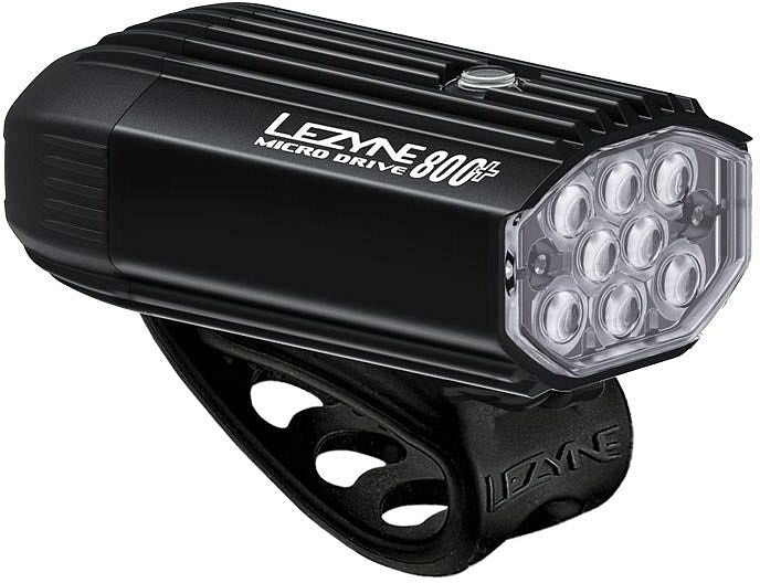 LEZYNE Micro Drive 800+ Front Satin Black Voorlicht